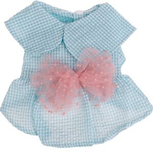 Psdndeww pet dress. With a bow and skirt. NWT